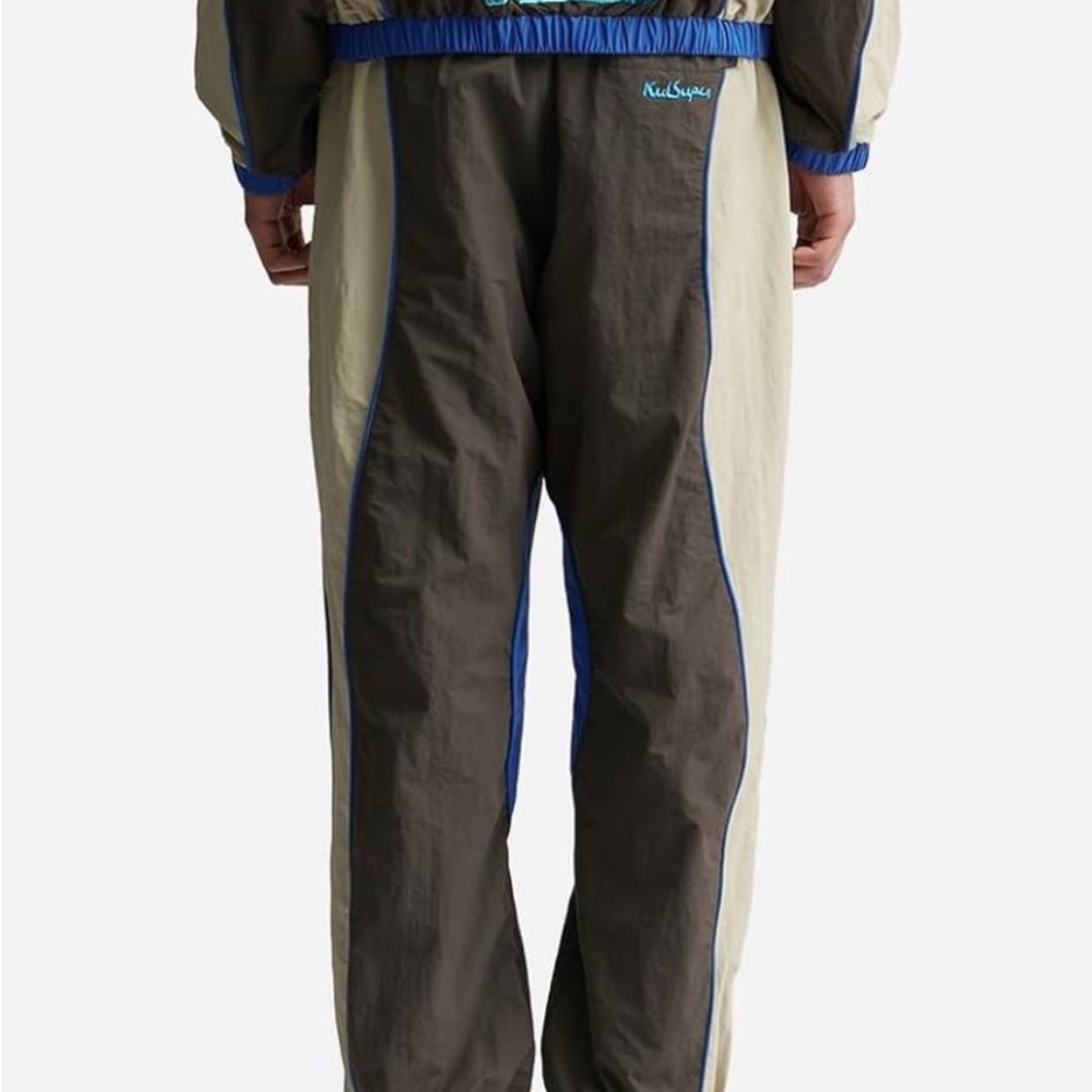 KIDSUPER BROOKLYN BOTANICS NYLON TRACKSUIT BOTTOMS - Picture 3 of 9